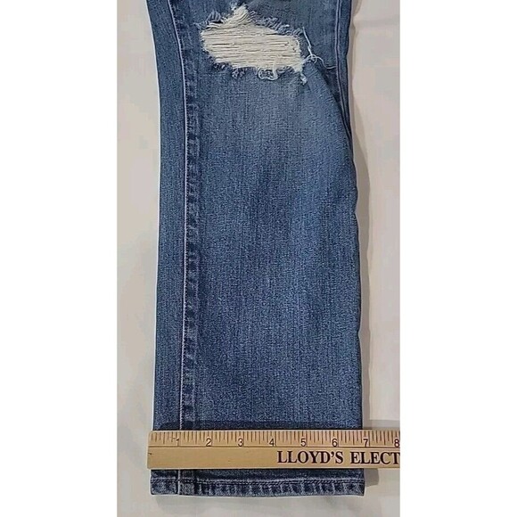 Joe's Jeans The Honor High Rise Vintage Straight Jeans Button Fly Size 27 - Picture 16 of 16